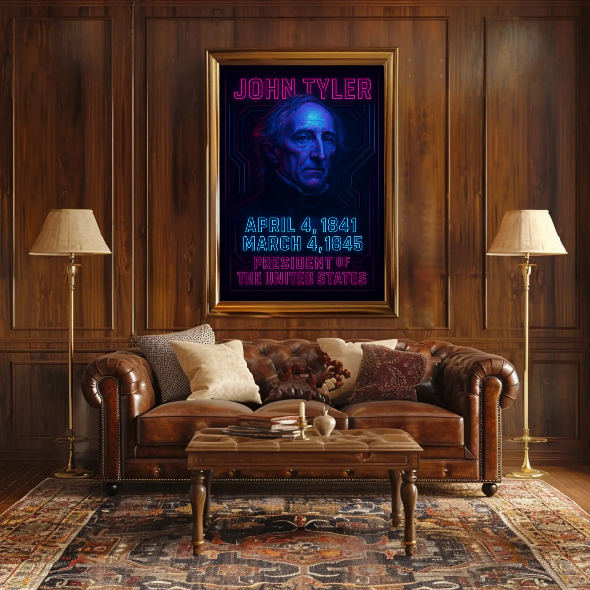 John Tyler 10Th President Poster