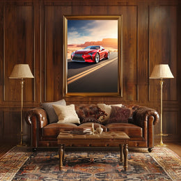 Desert Drive Poster PosterGoat