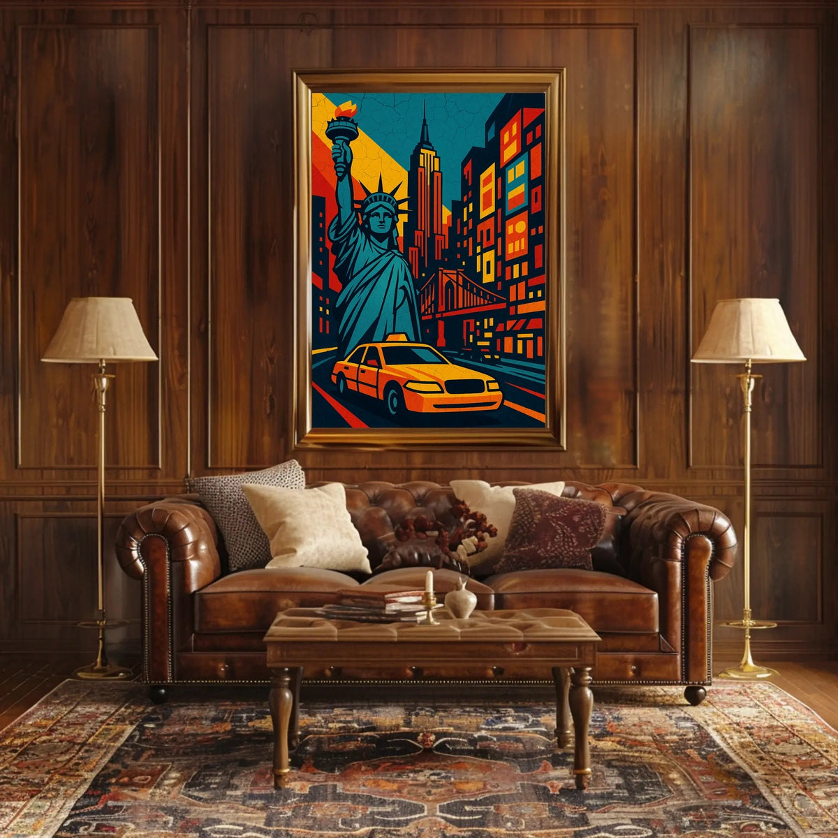 Iconic New York Vibes Poster
