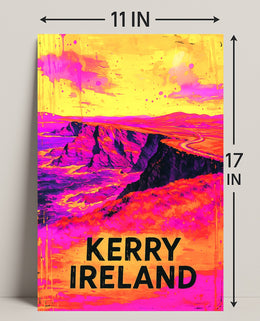Kerry, Ireland Vibrant Landscapes Poster PosterGoat