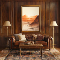 Journey Through The Desert Poster