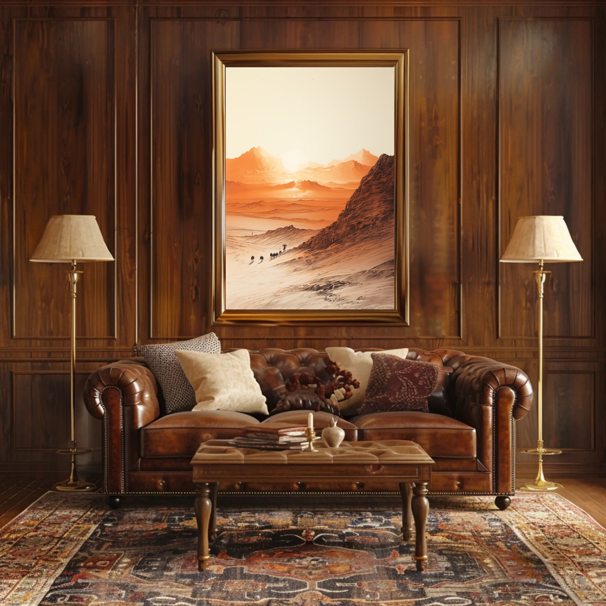 Journey Through The Desert Poster