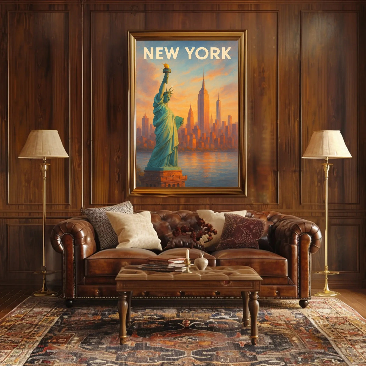 New York Skyline Poster