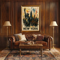 New York City Skyline Poster