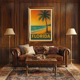 Florida Sunset Poster
