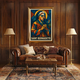 Saint Bernadette Poster