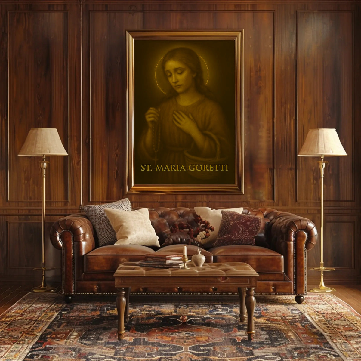 St. Maria Goretti Poster