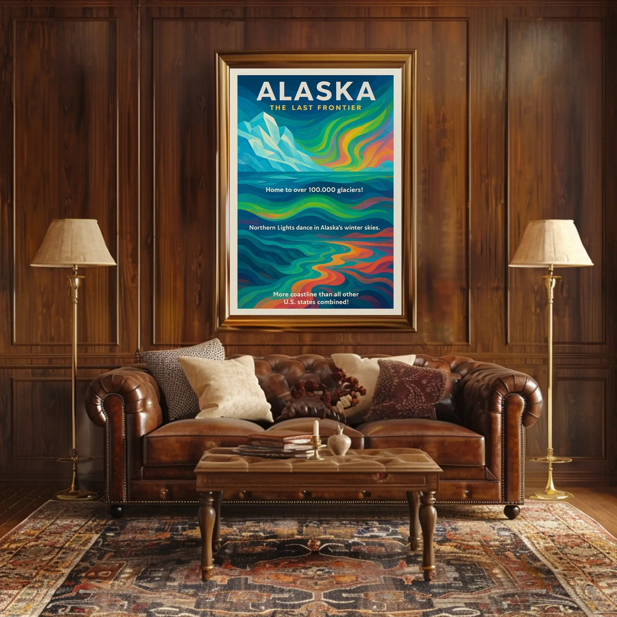 Alaska The Last Frontier Poster
