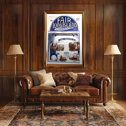 Flushing Centennial 1937 Vintage Architecture Poster Print