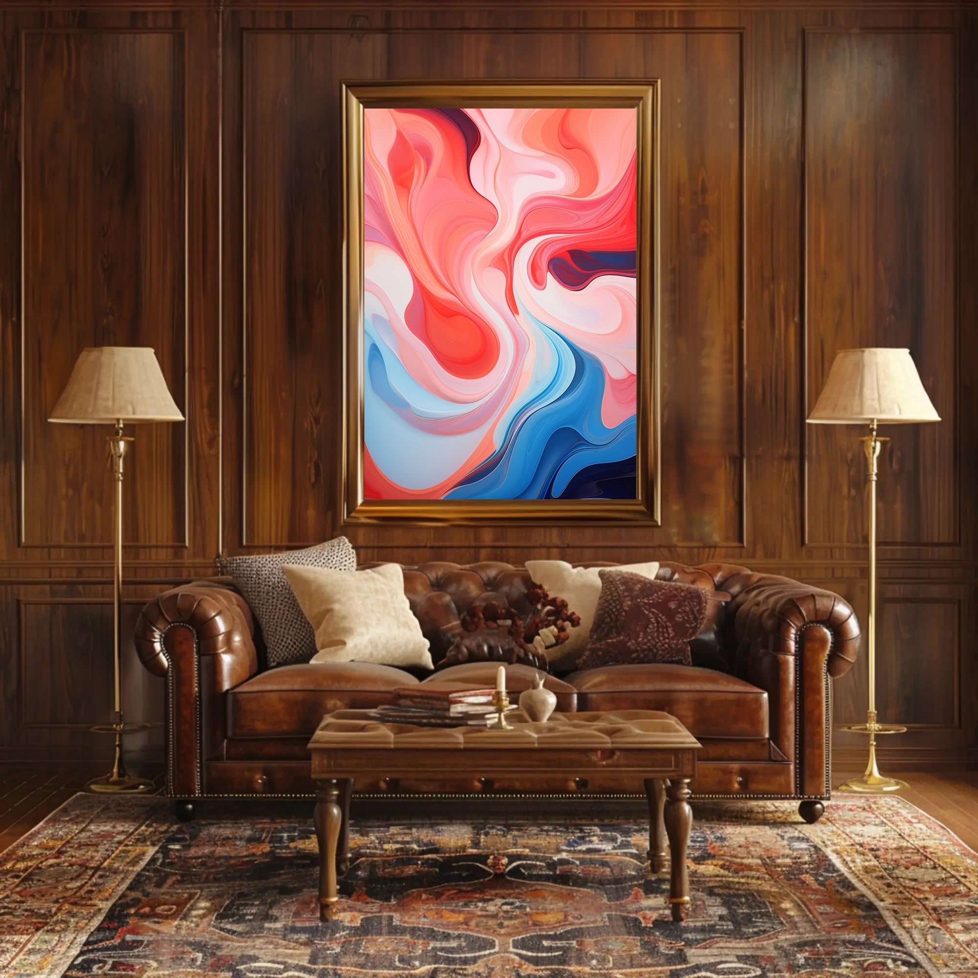 Abstract Fluidity Abstract Poster