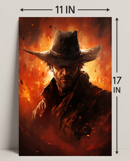 The Lone Gunslinger Poster