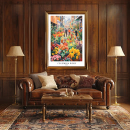 Colombia Road London Poster