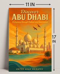 Discover Abu Dhabi Wall Art Print PosterGoat