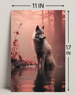 Serenity In The Mist Poster PosterGoat