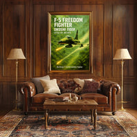 F-5 Freedom Fighter Skoshi Tiger Poster PosterGoat