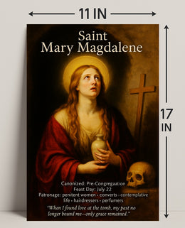 Saint Mary Magdalene Poster PosterGoat