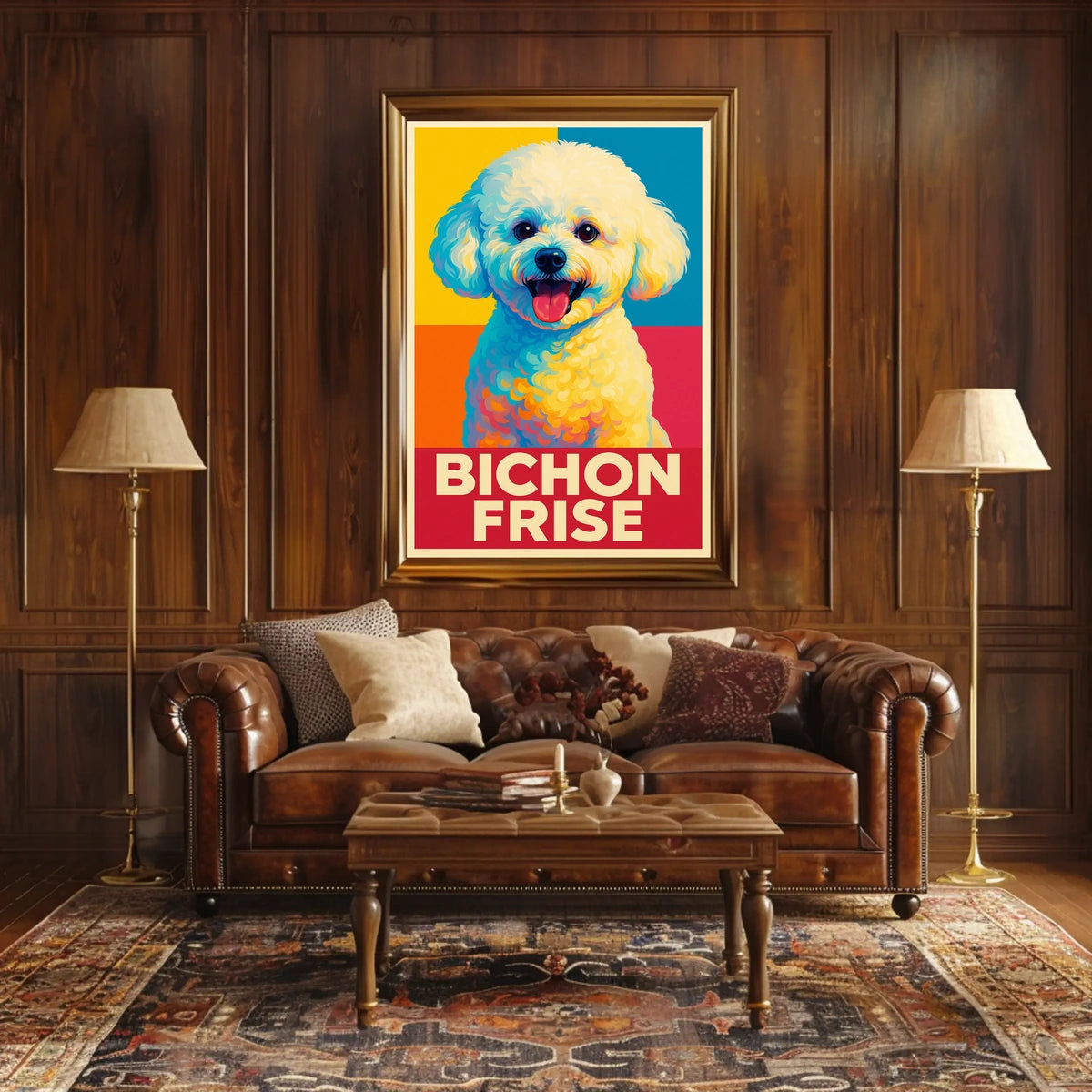 Bichon Frise Delight Poster