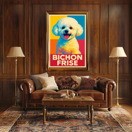 Bichon Frise Delight Poster