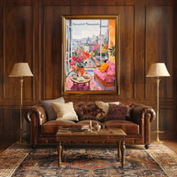 Bucaresti Serenity: A Balcony View Poster