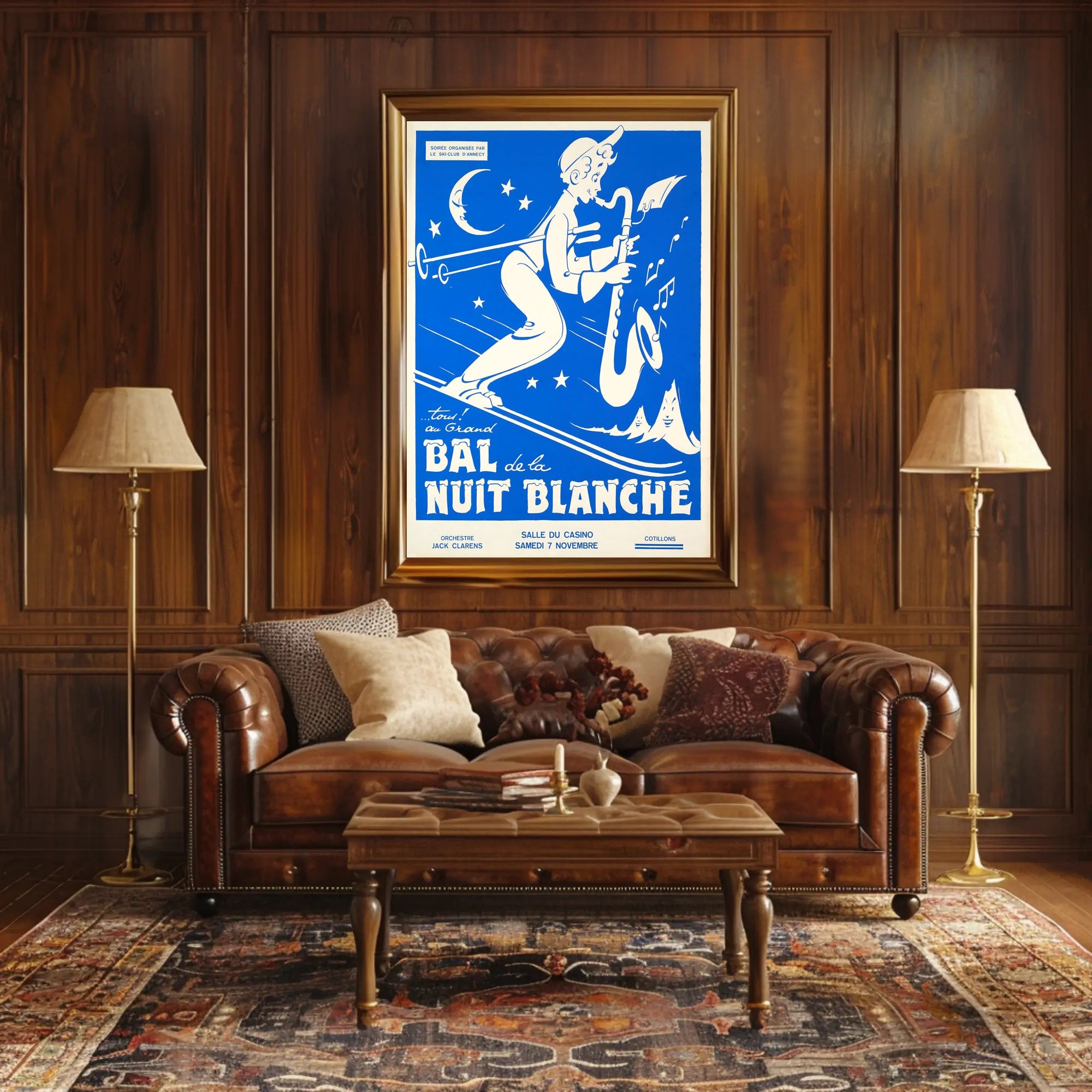Grand Bal de la Nuit Blanche Poster PosterGoat