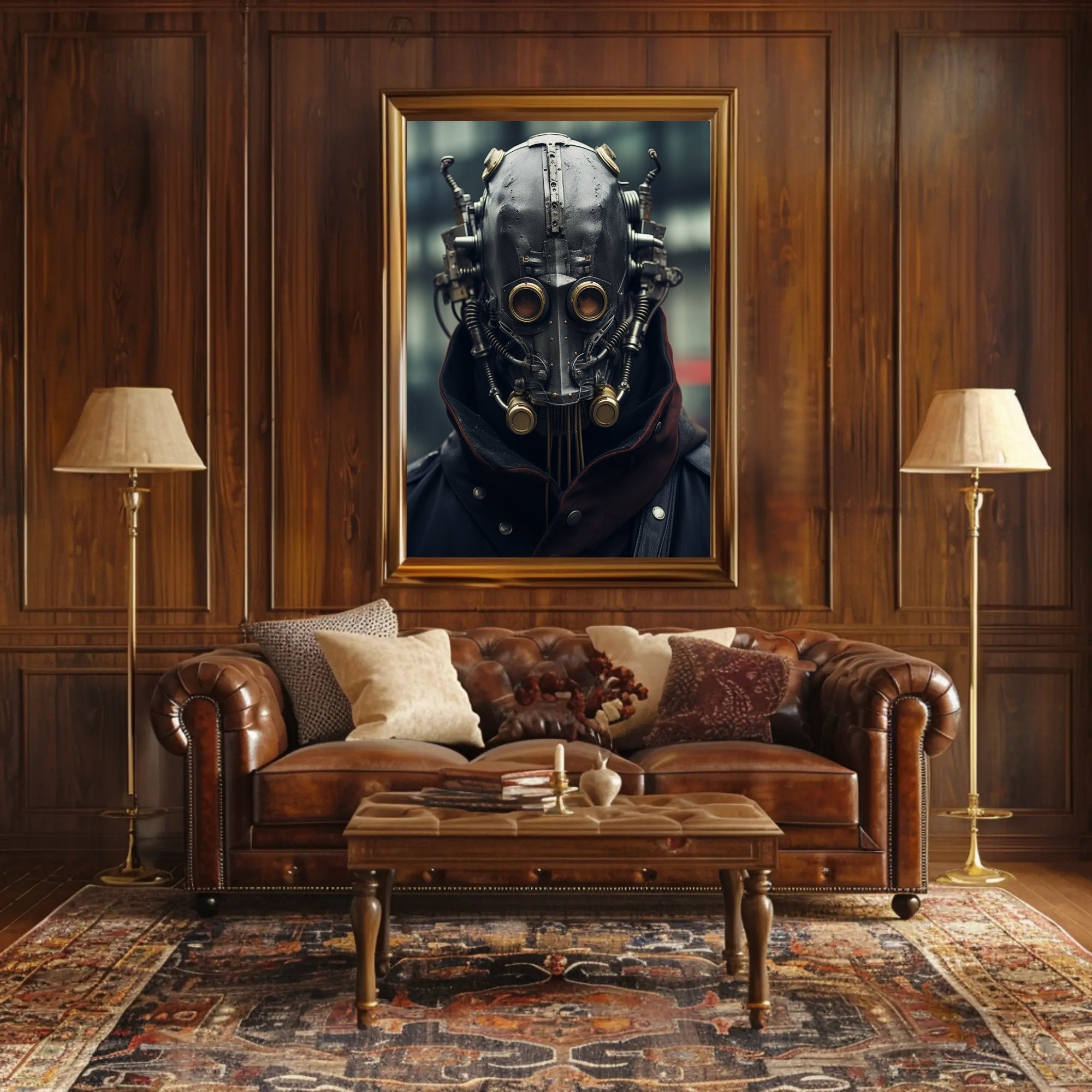 Steampunk Sentinel Poster PosterGoat