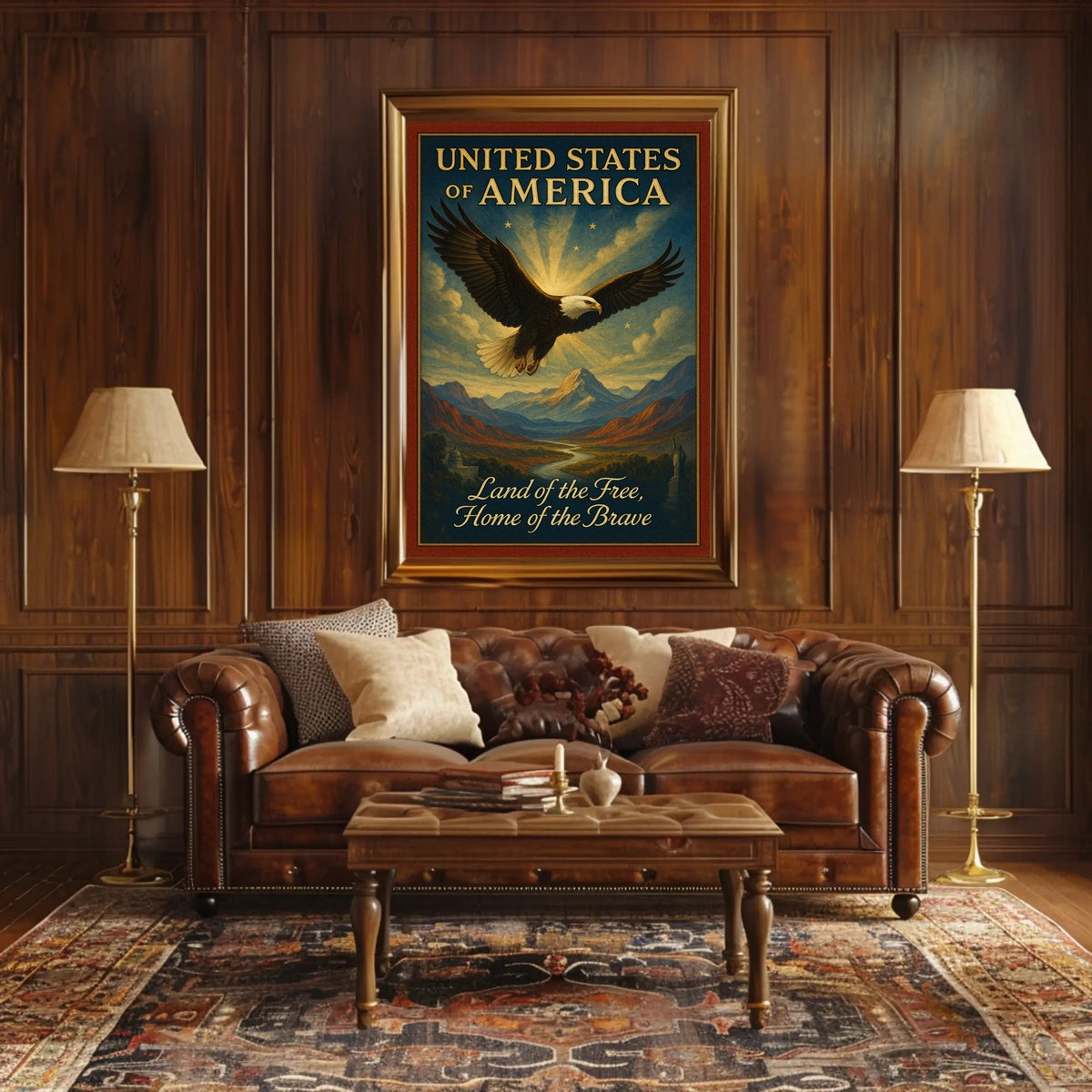 Land of the Free, Home of the Brave Poster