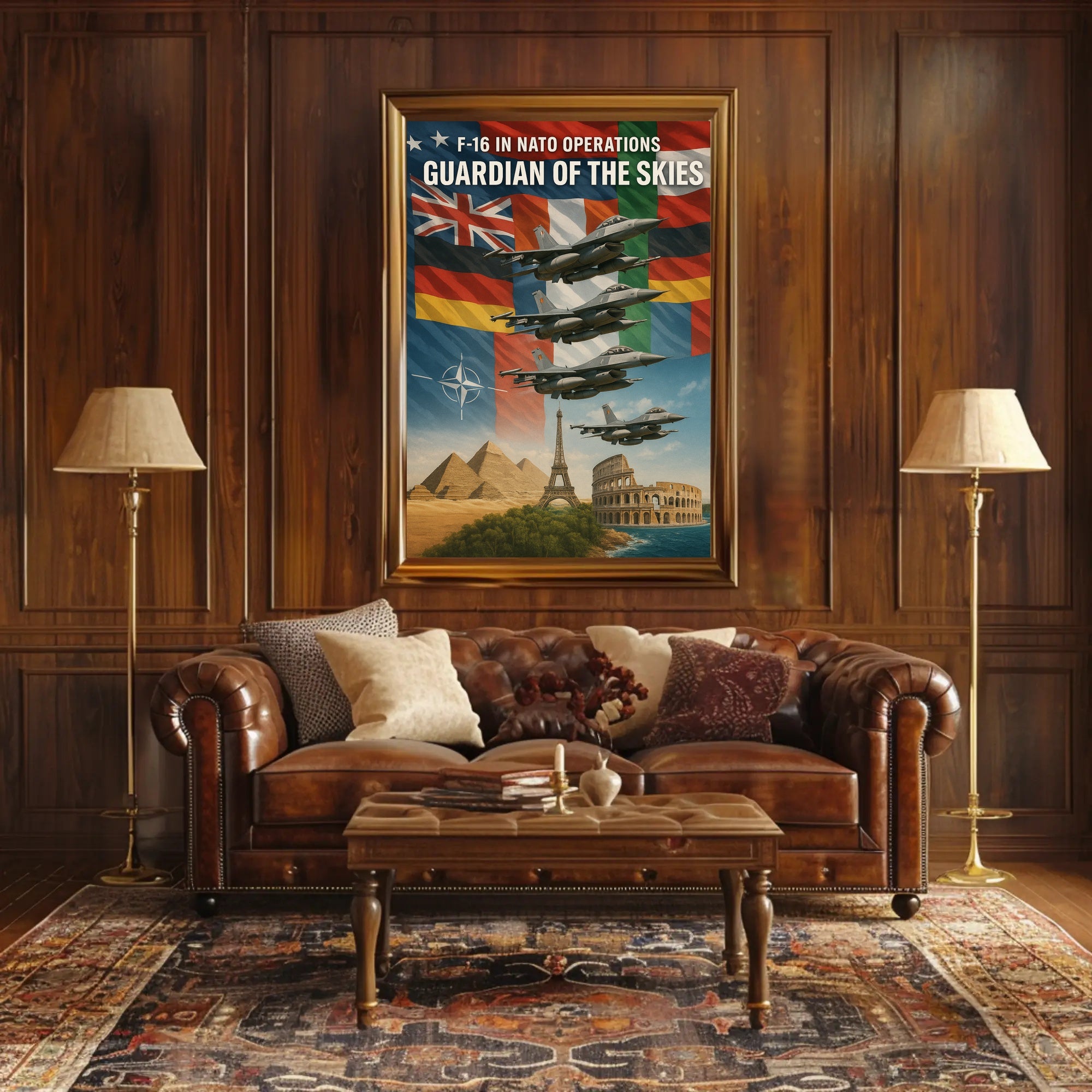 Guardian of the Skies Art Print Poster Decor PosterGoat