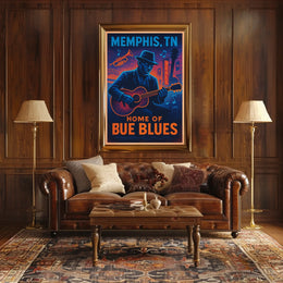 Memphis Blues Poster