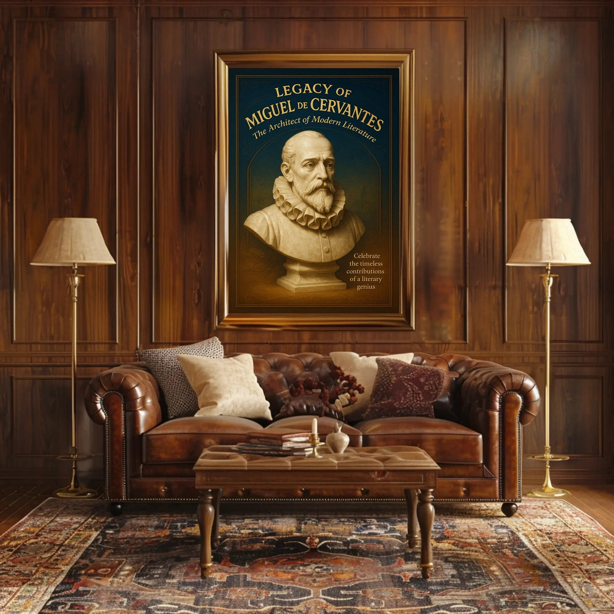 Legacy Of Miguel De Cervantes Poster
