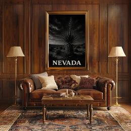 Nevada Desert Landscape Poster