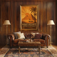 Visit Egypt Gateway to Antiquity Poster