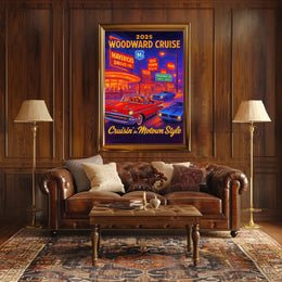 2025 Woodward Cruise Poster