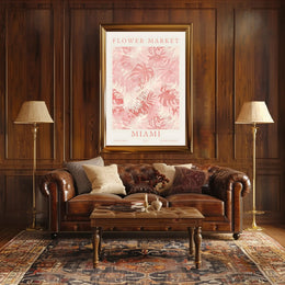Flower Market Miami Poster