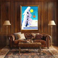 Winter Sports in Niederösterreich Poster