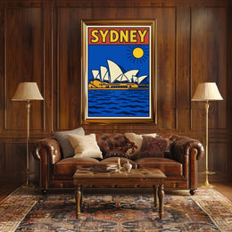 Sydney Pop Art Poster