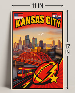 Kansas City Vibes Poster PosterGoat