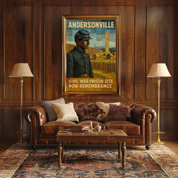 Andersonville Pow Remembrance Poster