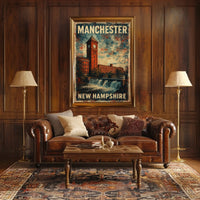 Manchester, New Hampshire Poster