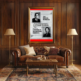 Vintage Magic Show Poster: The Magical Monarchs Cultural Display