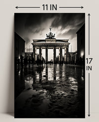 The Brandenburg Gate At Dusk Poster