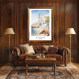 Algarve, Portugal Coastal Charm Poster