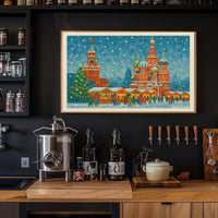 Winter Festivities in Russia Poster