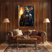 Steampunk Adventure Art Poster for Cultural or Heritage Poster