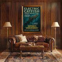 Electric Catfish Natures Shockwave Poster