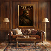 Attila the Hun Leadership Historical or Presidential Poster