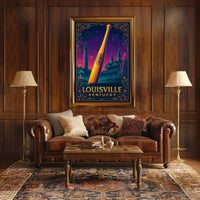 Louisville Slugger A Tribute to Kentucky Poster