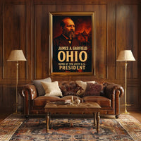 James A. Garfield 20th President Poster