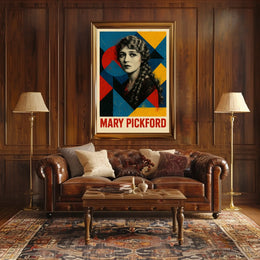 Mary Pickford Art Poster