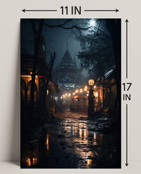 Enchanted Nightscape Poster