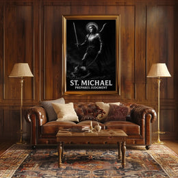 St. Michael Prepares Judgment Poster